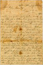 Letter, Alex W. Feemster to Loulie Feemster; 7/31/1864