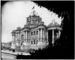 Brazil's pavilion during construction