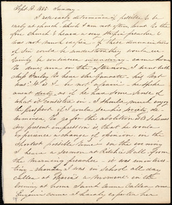 Diary entries by Caroline Weston, Sept. 13, 1835, Sunday, [through Oct. 1835?; and Jan. 22, 1837]