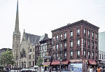 View SW along Malcolm X. Blvd. from W. 124th St., Harlem