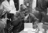 Etheridge Knight: Oxford, Miss. Book signing at Square Books (EKP 1-79-12/11 #294)