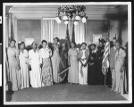 Group of African-Americans at organization meeting, circa 1931/1940, Los Angeles