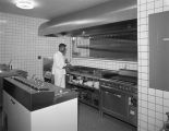 Kitchen of the J.D. Pancake House at 326 Montgomery Street in downtown Montgomery, Alabama.