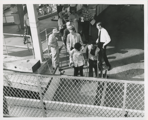 Boarding ship