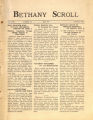 "Bethany Scroll," Bethany Lutheran College, Mankato, Minnesota, April 1927, Volume 1 Number 7