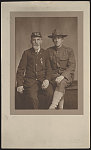 [Unidentified Civil War veteran and unidentified World War I soldier]