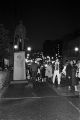 Thumbnail for Demonstrators marching toward the Jefferson County Courthouse in downtown Birmingham, Alabama, for a nighttime voter registration rally.