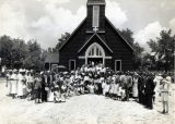 Dedicating St. James the Greater Mission, Ritter, South Carolina, 1935