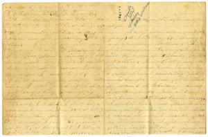 Letter from Bettie Wallace to Elvira Moore, 1861