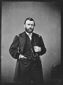 Grant, Lt. Gen. Ulysses S.; three-quarter-length, standing