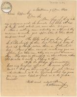 Letter from Amos Townsend Jr. to Lewis Tappan