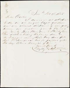 Thumbnail for Wylly & Montmollin, Savannah, Ga., manuscript letter signed to Ziba B. Oakes, 17 February 1855