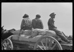 Negro and his sons with his load of fertilizer, Social Circle, Georgia