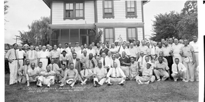 "Depriest Fifteen" Annual Barbecue--July 9th 1938 [acetate film photonegative, banquet camera format.]