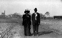 Russell E. Washington and his mother. Negro farm demonstration. Agent-graduate of Hampton Institute