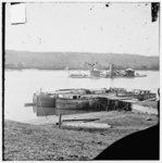 [Aiken's Landing, Va. Double-turreted monitor U.S.S. Onondaga on the James]