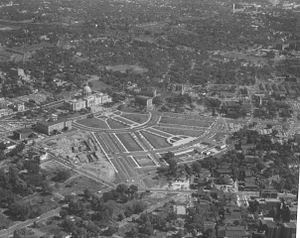 Capitol Approach, aerial view