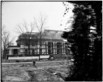 Ohio State pavilion during construction