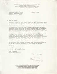 Letter from Vera F. Ransom to Mendel J. Davis, June 12, 1979