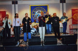 Entertainers perform onstage at the Inaugural Diversity Gala, 2003