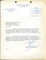 Letter of 1954 March 31