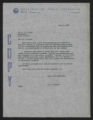 General Correspondence of the Director, Last Name C to J, July 1958 - June 1959