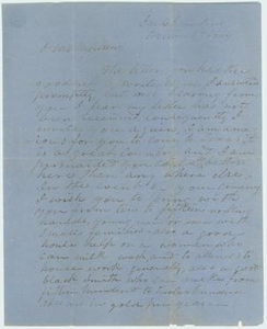 Thumbnail for Letter to nephew from Robert Emmett Bledsoe Baylor, October 2, 1866