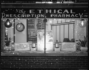 Dr. Terry [exterior view of Ethical Prescription Pharmacy, Inc. : cellulose acetate photonegative]