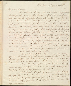 Thumbnail for Letter from William Lloyd Garrison, Brooklyn, [Conn.], to Henry Egbert Benson, Aug. 24, 1835