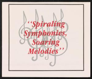 Program: Spiraling Symphonies, Soaring Melodies