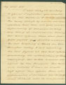 Letter from B. F. Porter in Tuscaloosa, Alabama, to James Dellet in Claiborne, Alabama.