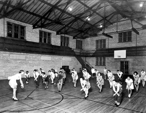 Tap dance class, Phyllis Wheatley Settlement House