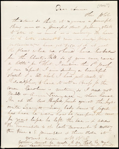 Letter from Maria Weston Chapman, [Boston, Mass.], to Anne Warren Weston, [1842?]