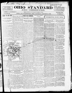 Ohio Standard and Observer. (Xenia and Wilberforce, Ohio), Vol. 3, No. 19, Ed. 1 Saturday, January 27, 1900