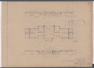 Hunting Island State Park Bath House Sketch White Area