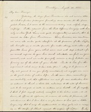 Letter to] My dear Henry [manuscript