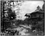 View of the Japanese garden in the Japan pavilion