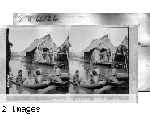 Group of young Visayan Penny Divers, Arrow Head Lake. Philippine Village, St. Louis World's Fair