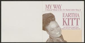 Invitation: My Way: A Musical Tribute to Rev. Dr. Martin Luther King, Jr.