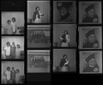 Thumbnail for Set of negatives by Clinton Wright including Moulin Rouge Beauty Salon, Sarann's Dress Shop, Sister Andrew Jackson, copy negative for Brother Johnson, and boxing team at Doolittle, 1970