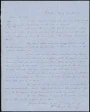 Letter to] Dear Mr. May [manuscript