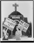 Church pickets, Fort Worth, Texas