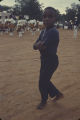 Little boy at a homecoming parade in Montgomery, Alabama.