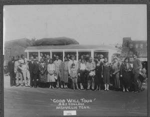 Tennessee A & I College Good Will Tour, 1934