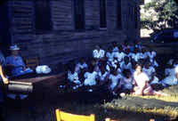 Summer reading closing exercises, Dart Hall Branch Library, 1943 (1)