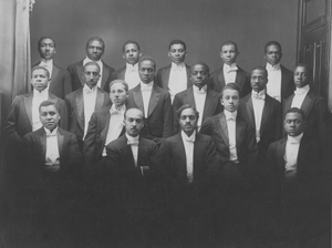 Roy W. Tibbs and the Howard University Glee Club