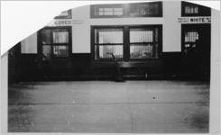 Segregated waiting rooms at train station