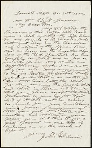 Letter to] My Dear Bro. [manuscript