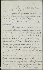 Letter to] My dear Wendell [manuscript