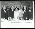 9 people at a COGIC recognition meal, Chicago